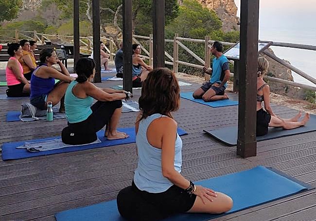 Una de las actividades guiadas.