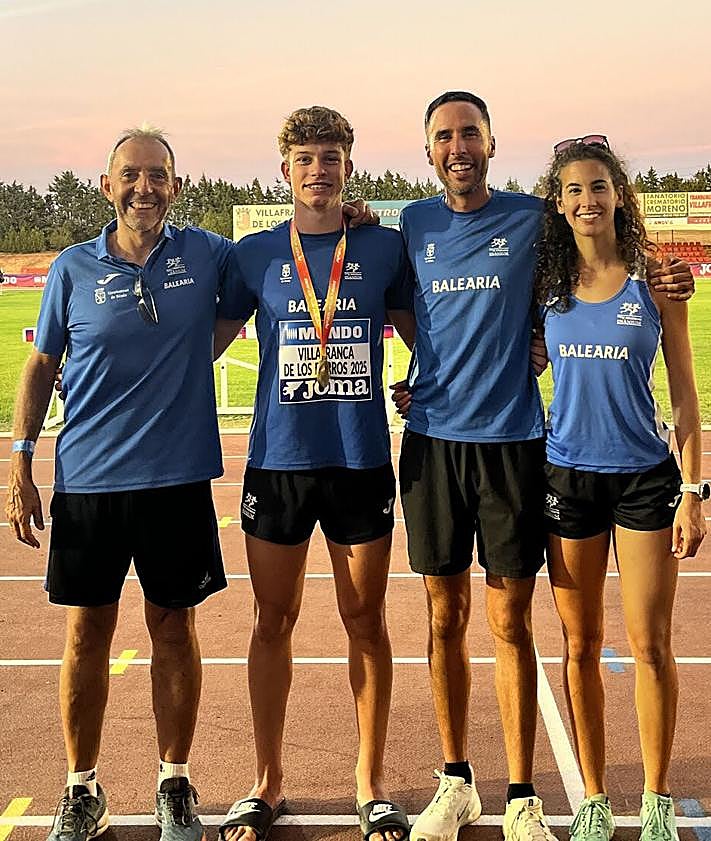 Imagen secundaria 2 - Un alicantino en la élite del atletismo de España