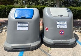 Contenedores habilitados para uso exclusivo de los establecimientos hosteleros.