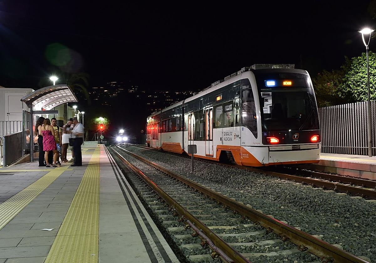 Tramnochador circulando