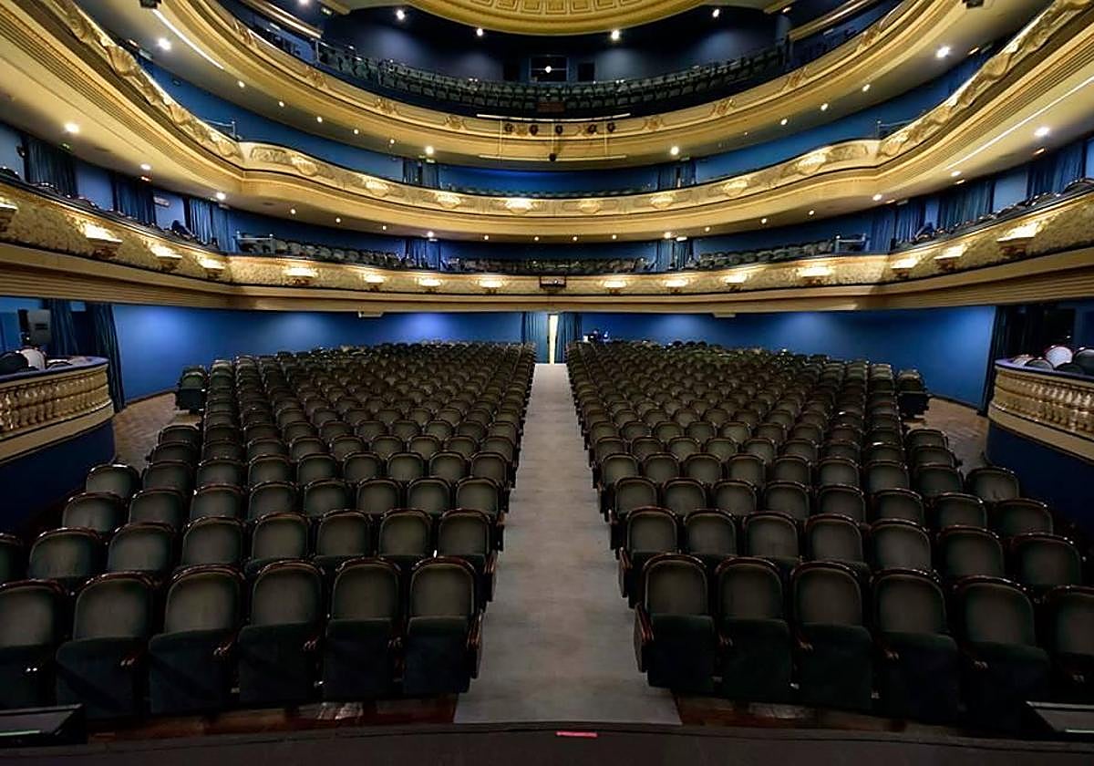 Imagen del interior del Teatro Principal de Alicante.