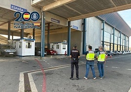 Acceso al Ferry de Argelia.