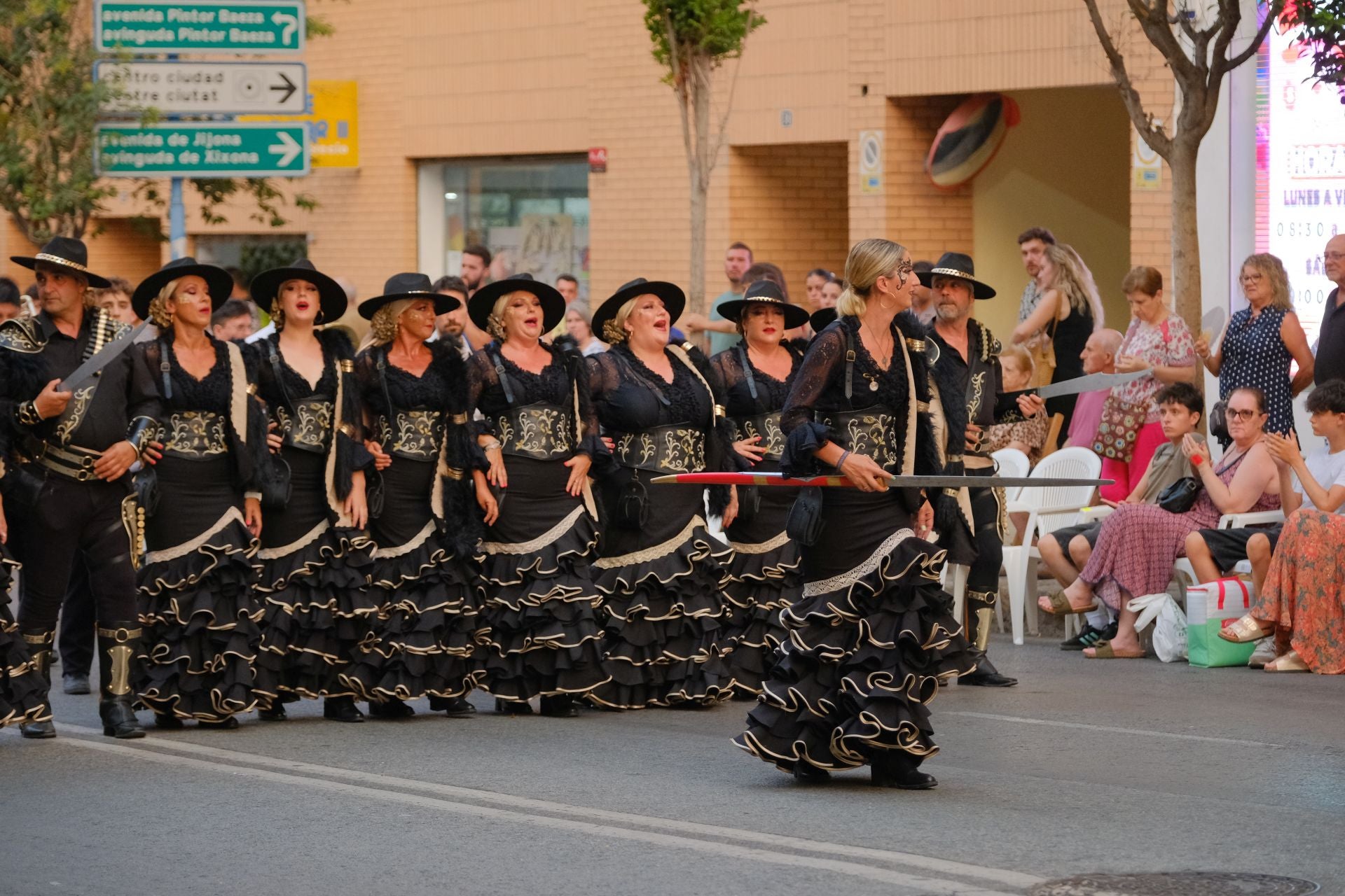 Espectacular Entrada Cristiana en las fiestas de Altozano