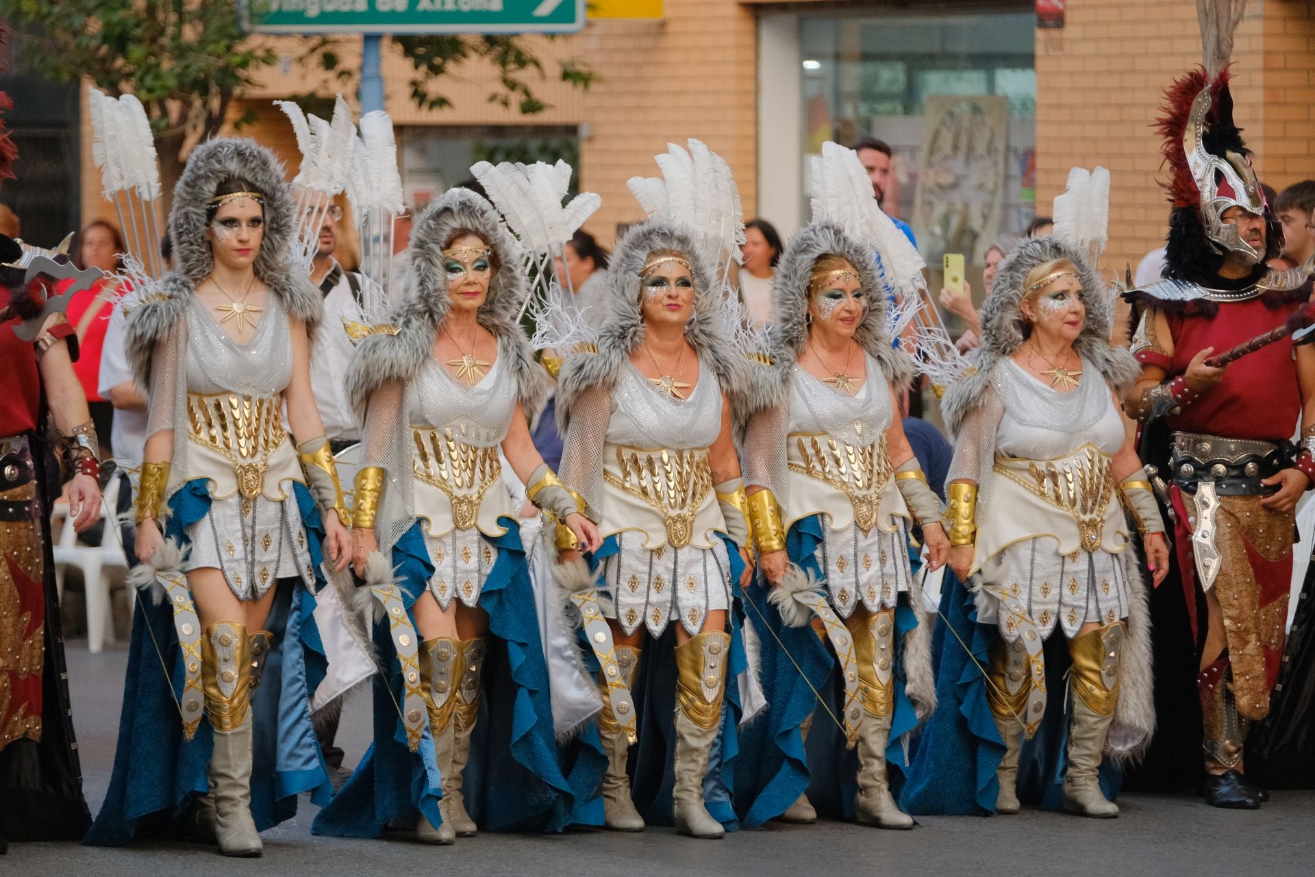 Espectacular Entrada Cristiana en las fiestas de Altozano