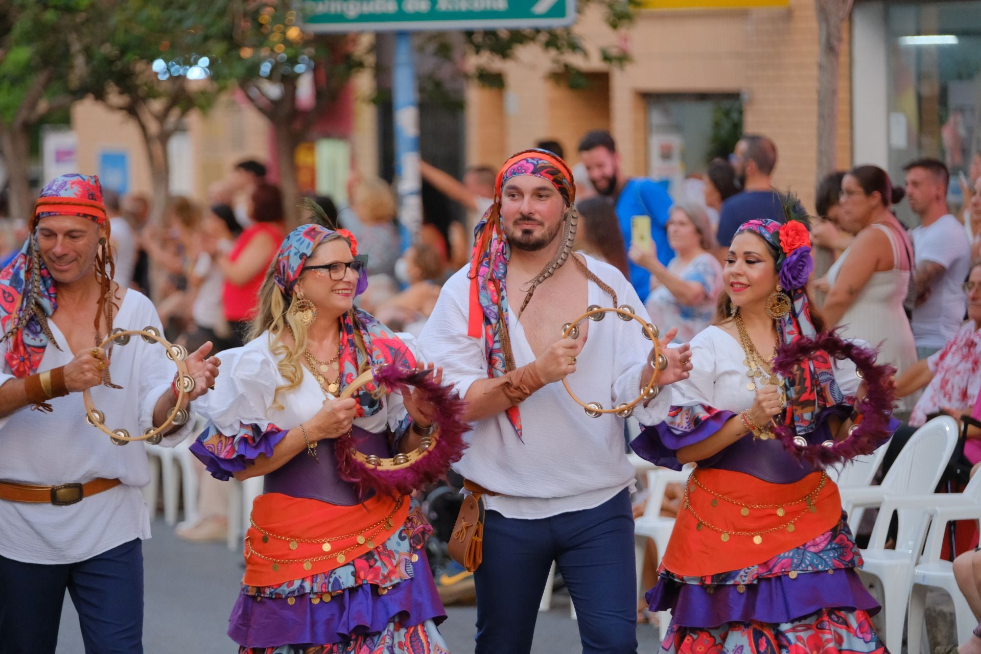 Espectacular Entrada Cristiana en las fiestas de Altozano