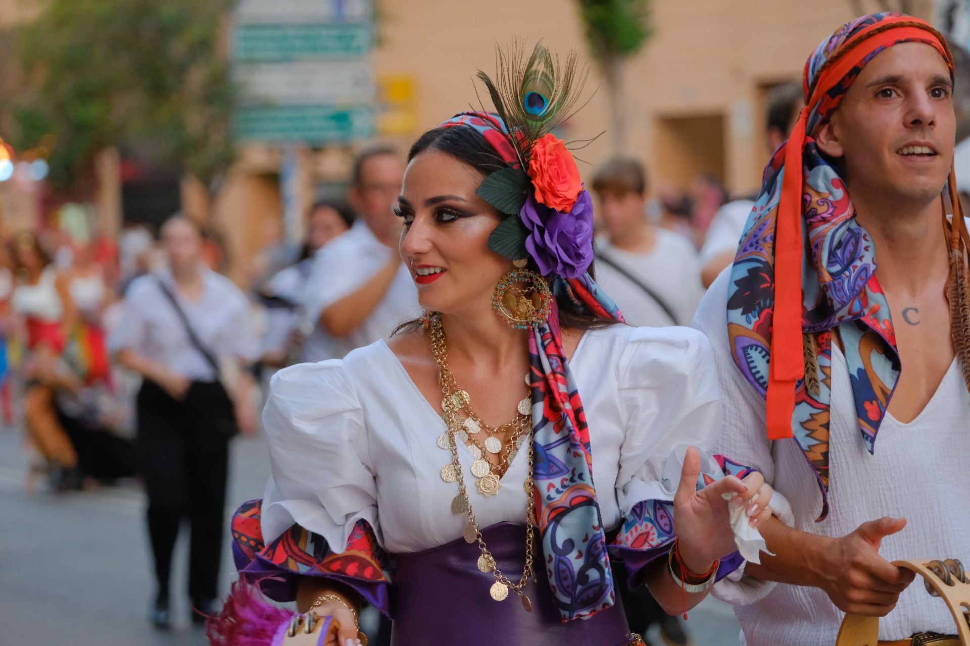 Espectacular Entrada Cristiana en las fiestas de Altozano
