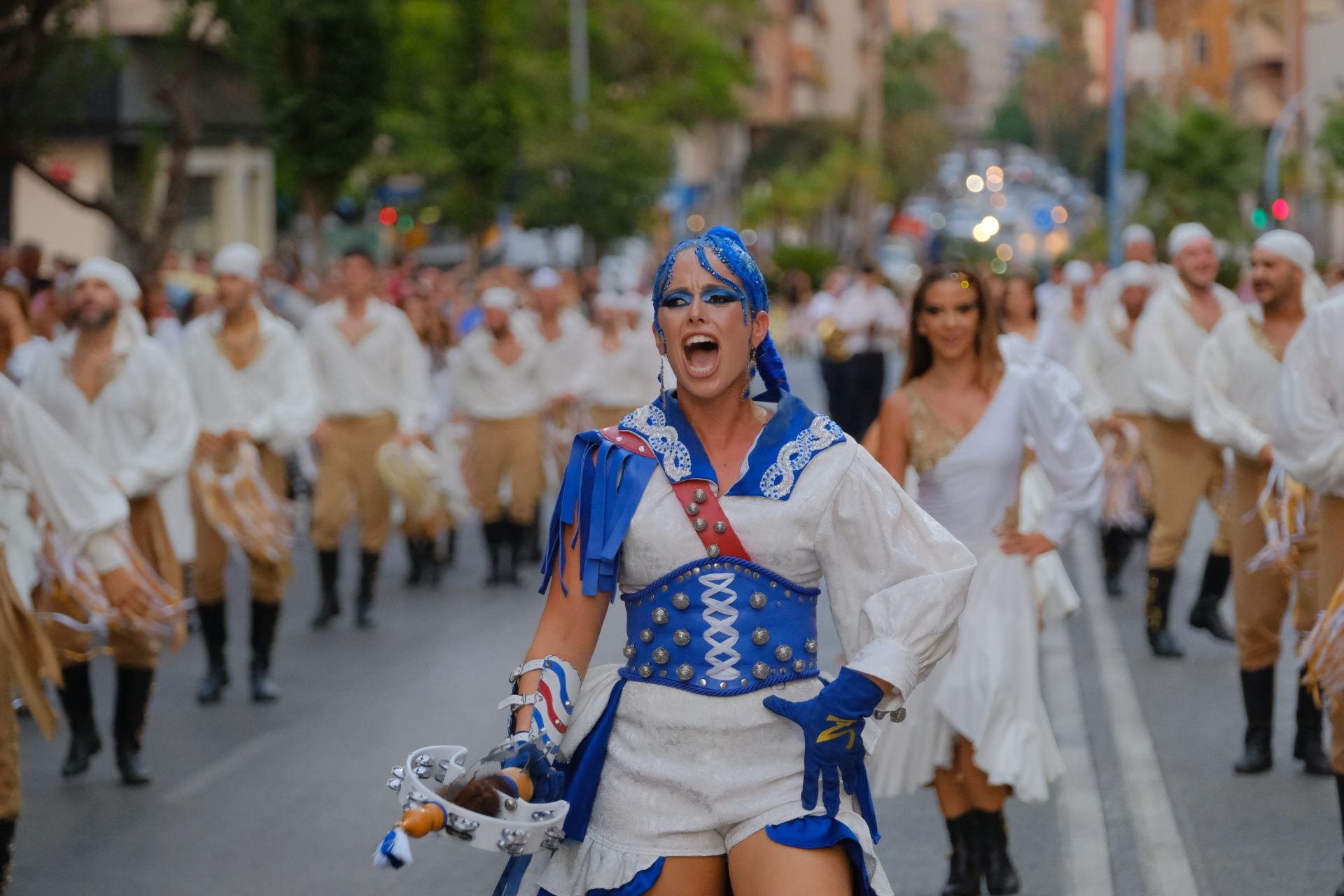 Espectacular Entrada Cristiana en las fiestas de Altozano
