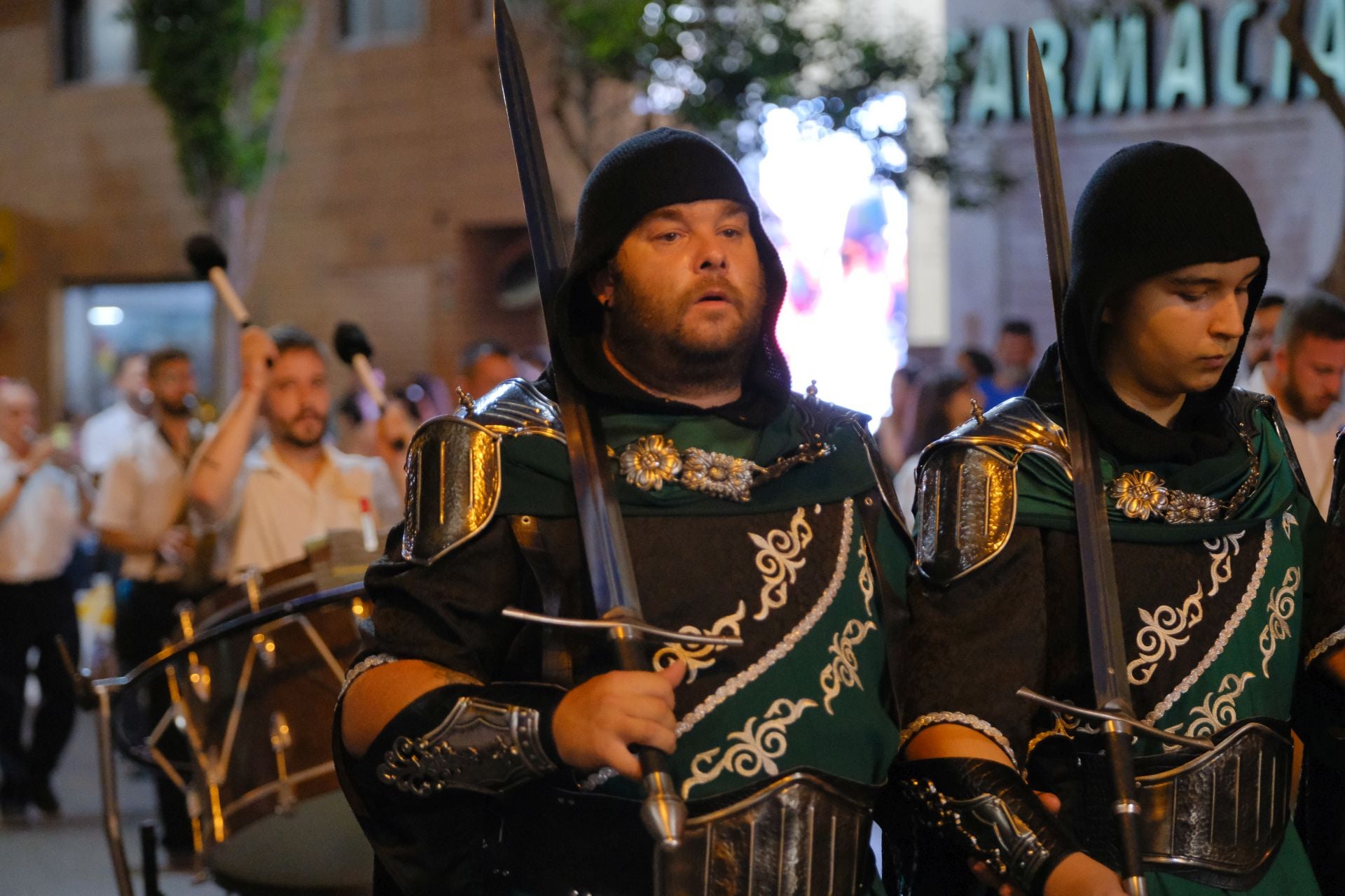 Espectacular Entrada Cristiana en las fiestas de Altozano