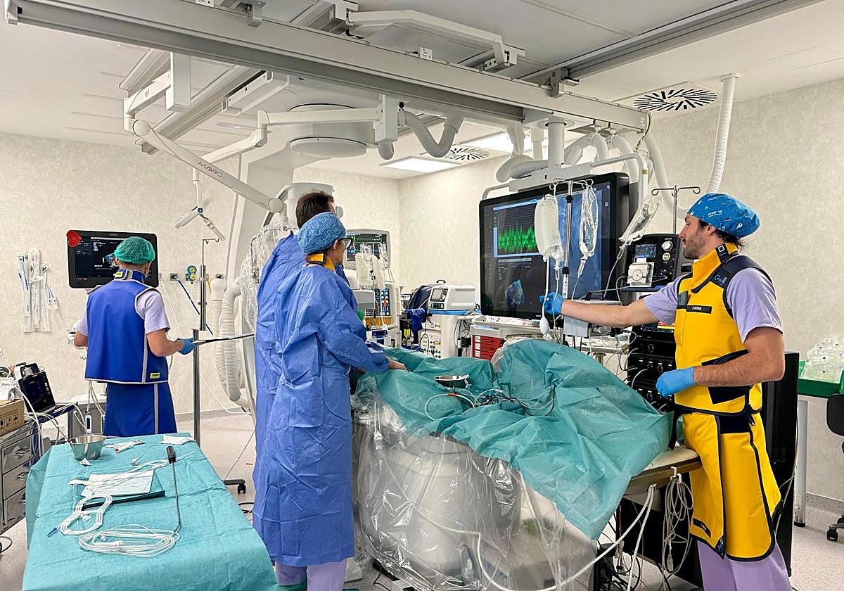 Nueva sala de cardiología en el Hospital Doctor Balmis de Alicante.