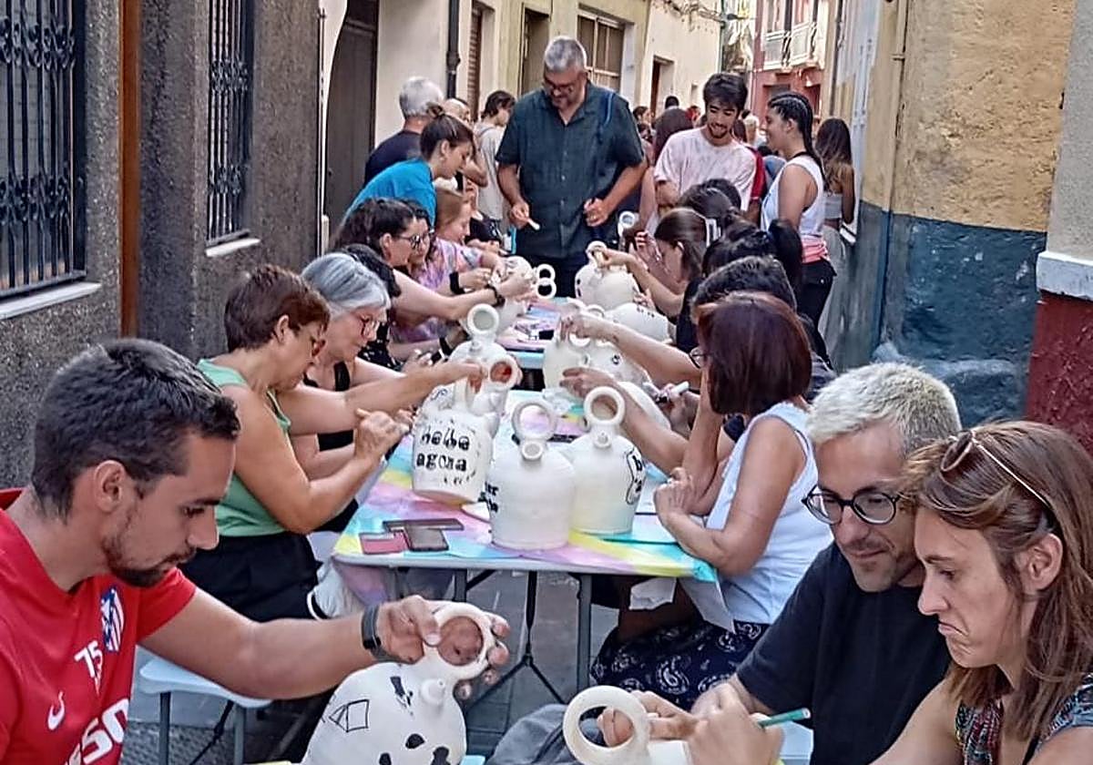 Actividad de 'pintabotijos' en 2024.