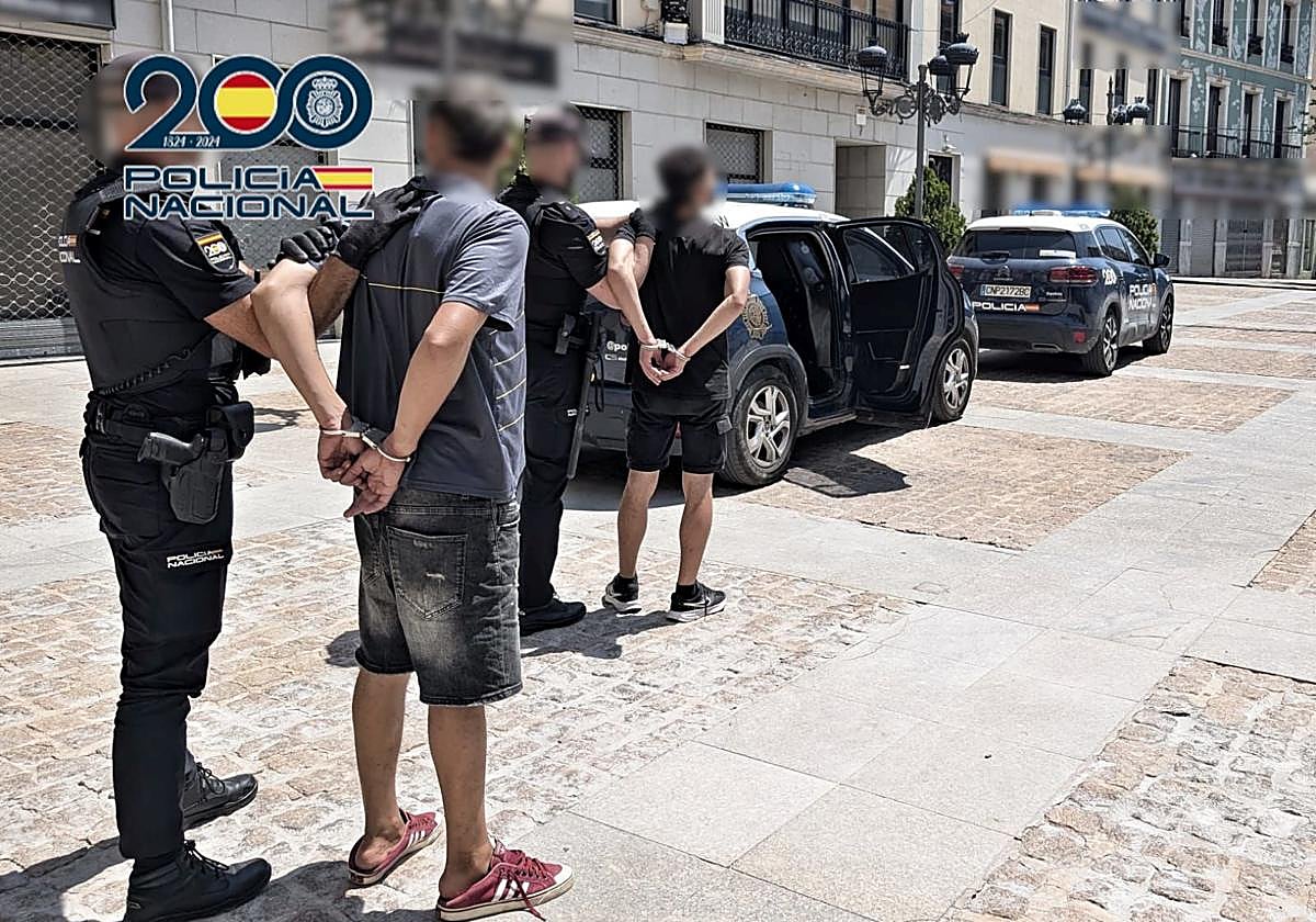 Detenidos por la Policía Nacional en Elda.