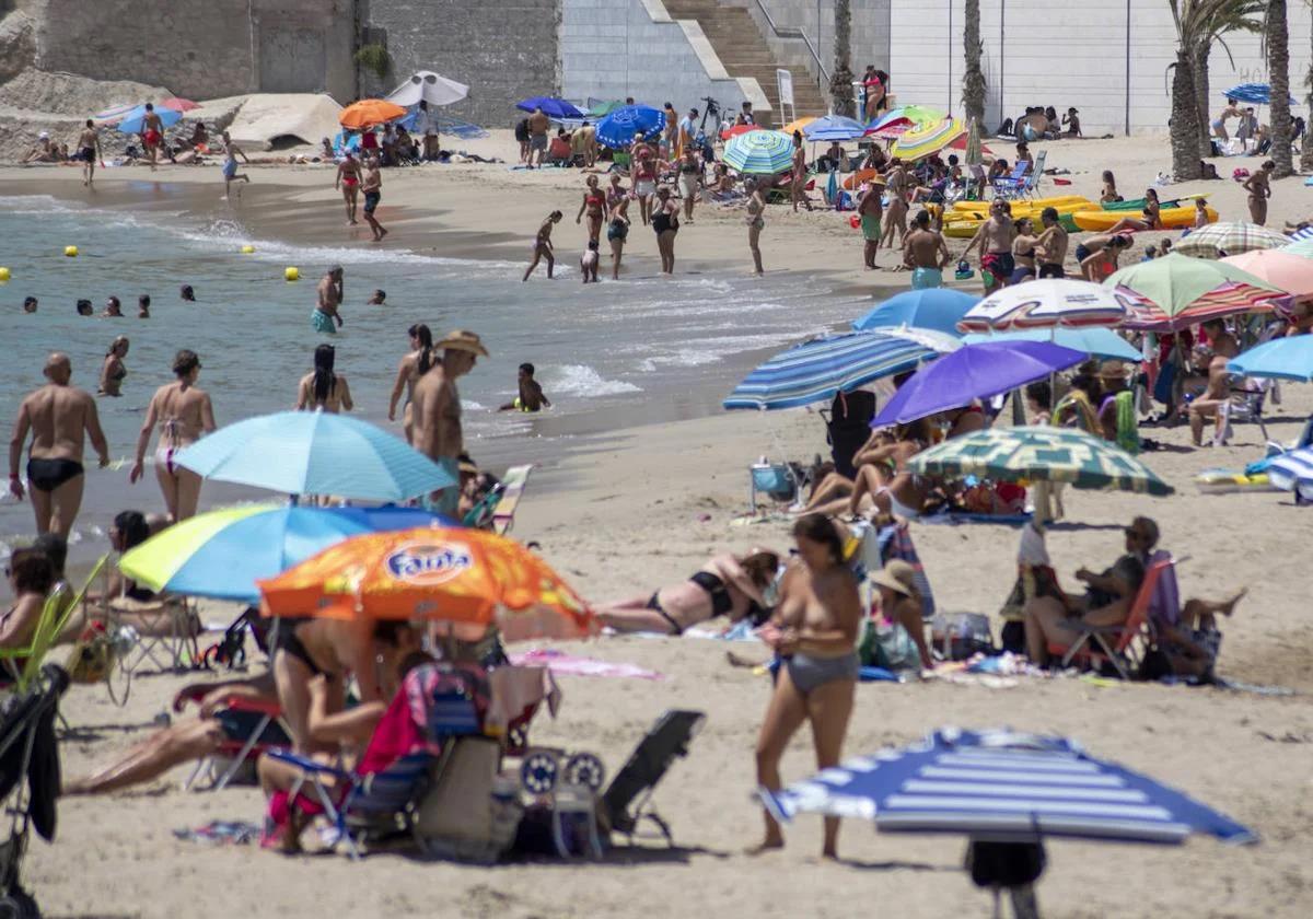 Una playa de Alicante.