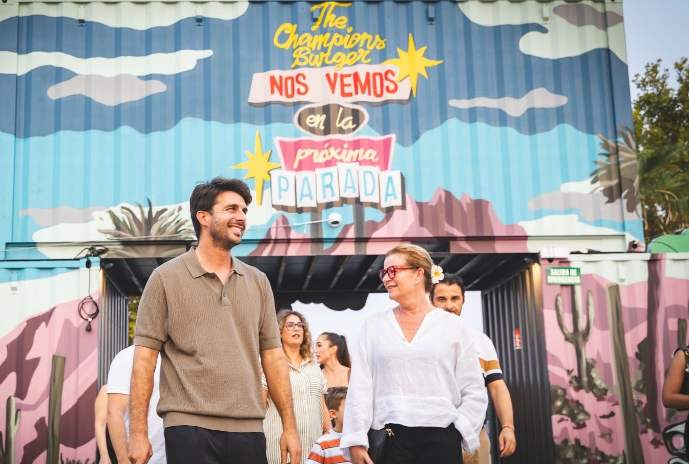 Recorrido por el The Champions Burger.