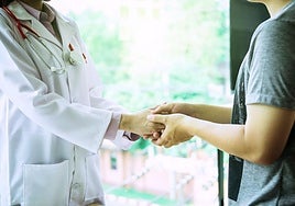 Atención en una consulta.