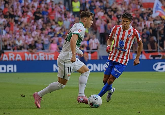 Momento del partido.