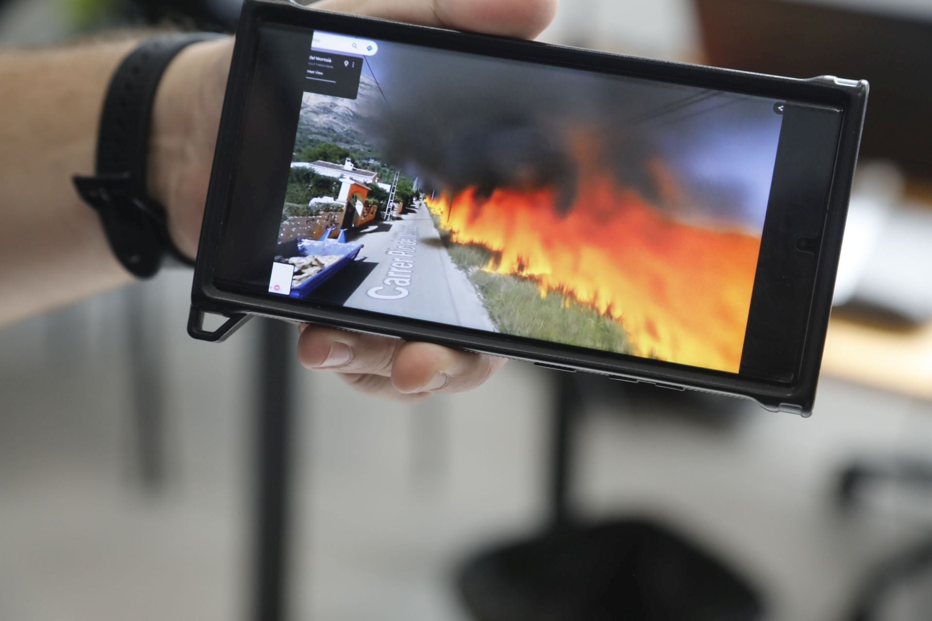 Xàbia se prepara para el fuego: simulacro de incendio en el municipio