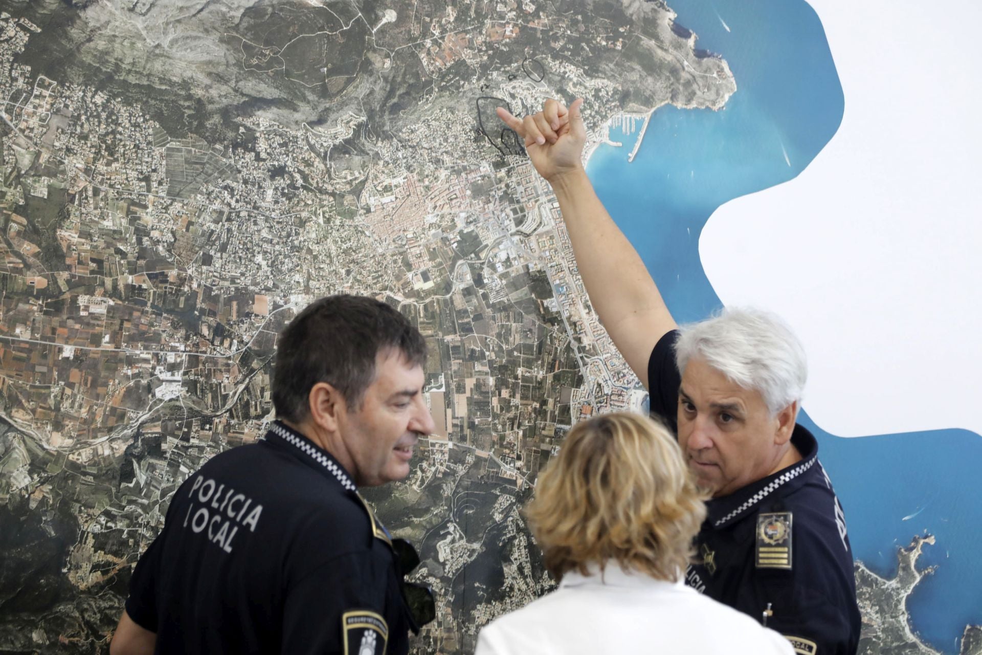 Xàbia se prepara para el fuego: simulacro de incendio en el municipio