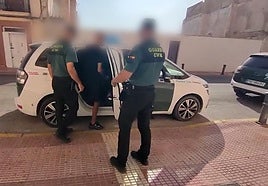 Detención de la Guardia Civil.
