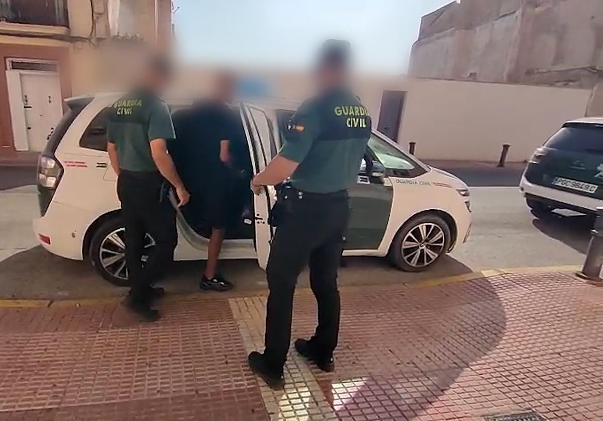 Detención de la Guardia Civil.