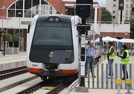 Estación del TRAM en Dénia.