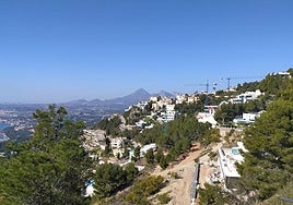 Imagen de archivo de parte de la urbanización Altea Hills