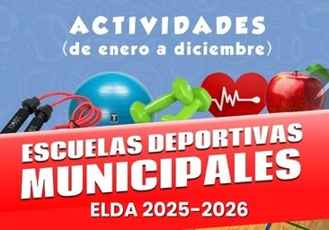 Elda ofrece 500 plazas para sus Escuelas Deportivas Municipales a partir del 1 de septiembre