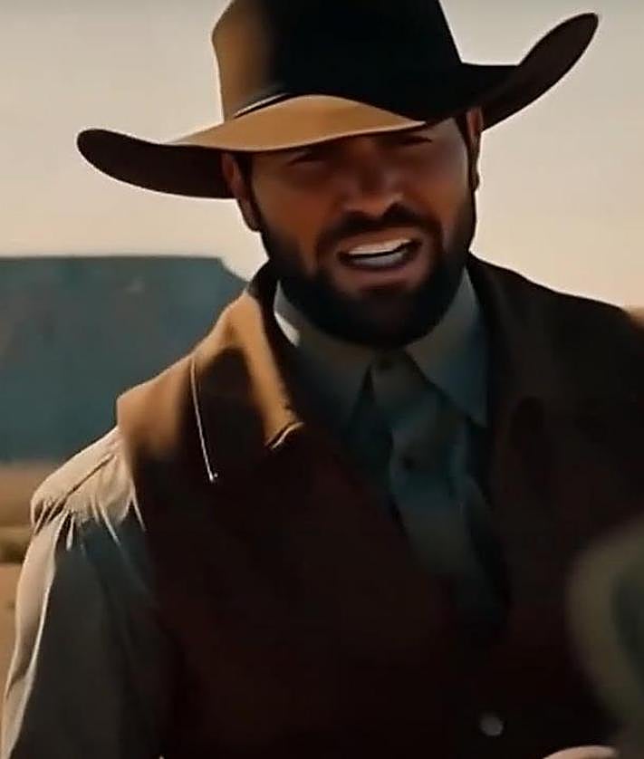 Imagen secundaria 2 - Escenas de un western creadas con IA. 