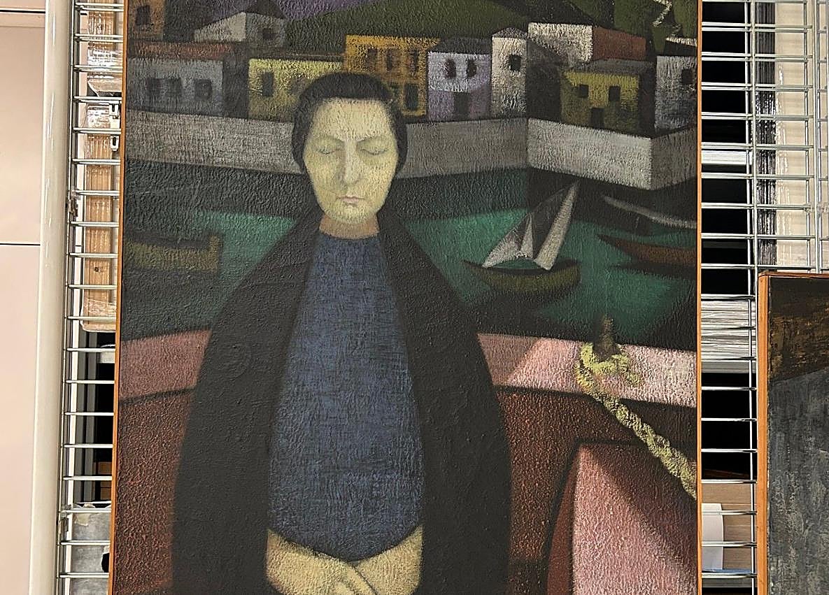 Imagen secundaria 1 - Varias de las obras cedidas. 