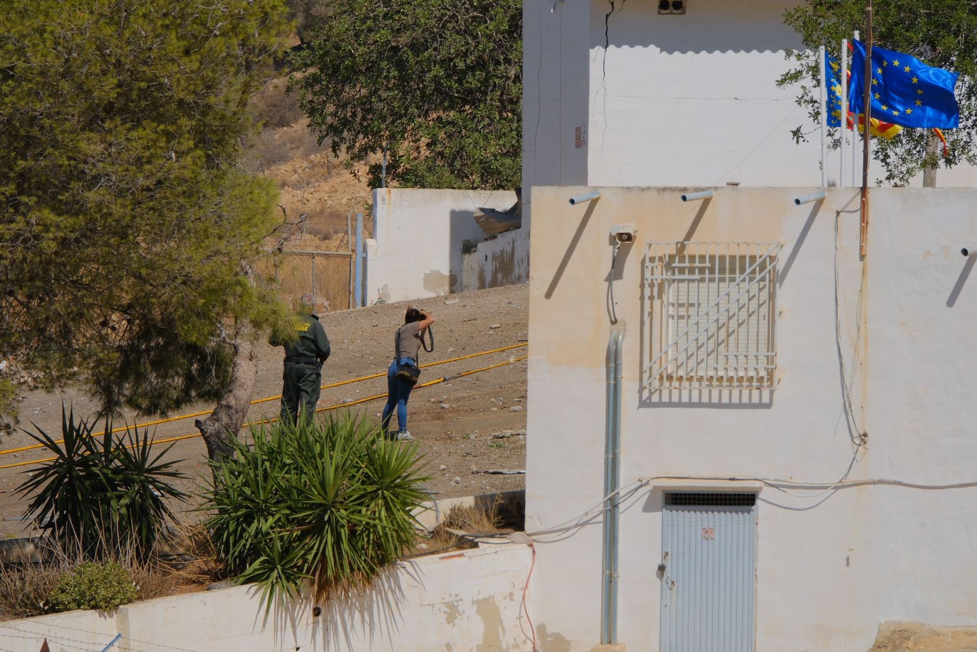 Las imágenes de la tragedia en una de las pirotecnias de mayor renombre de la provincia de Alicante