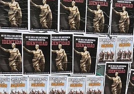 Carteles en la playa de San Juan.