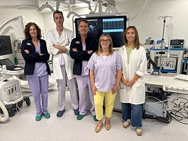 Equipo del Hospital General de Alicante.