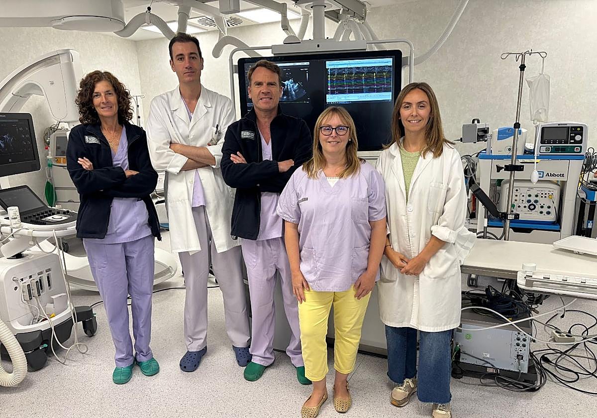 Equipo del Hospital General de Alicante.