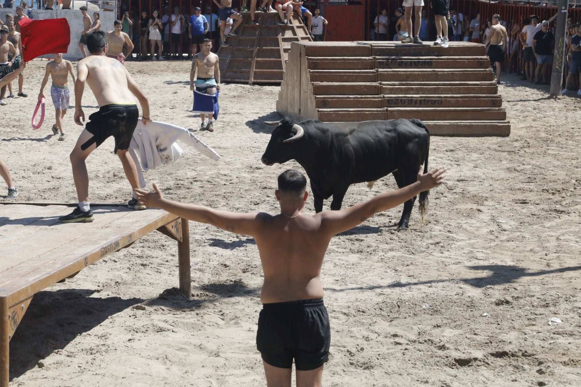 Xàbia celebra els bous a la mar