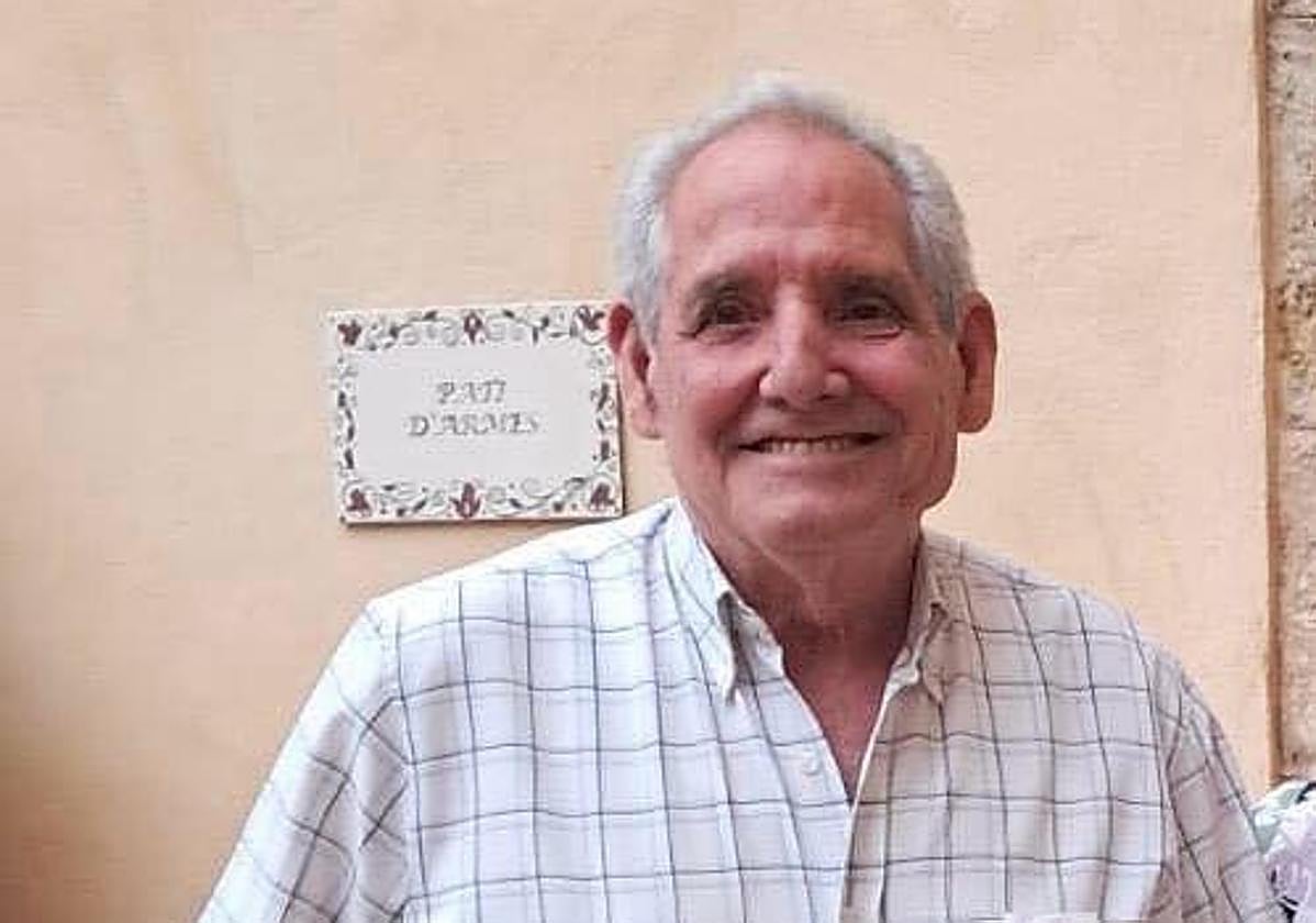 Manuel Romera Sola, desaparecido este lunes en Cocentaina.