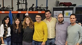 Equipo de Artefactos, en una foto de familia.