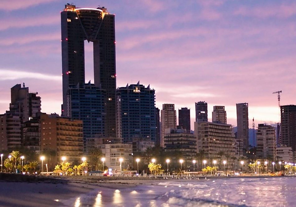 Benidorm ha vuelto a liderar la industria turística de la Costa Blanca