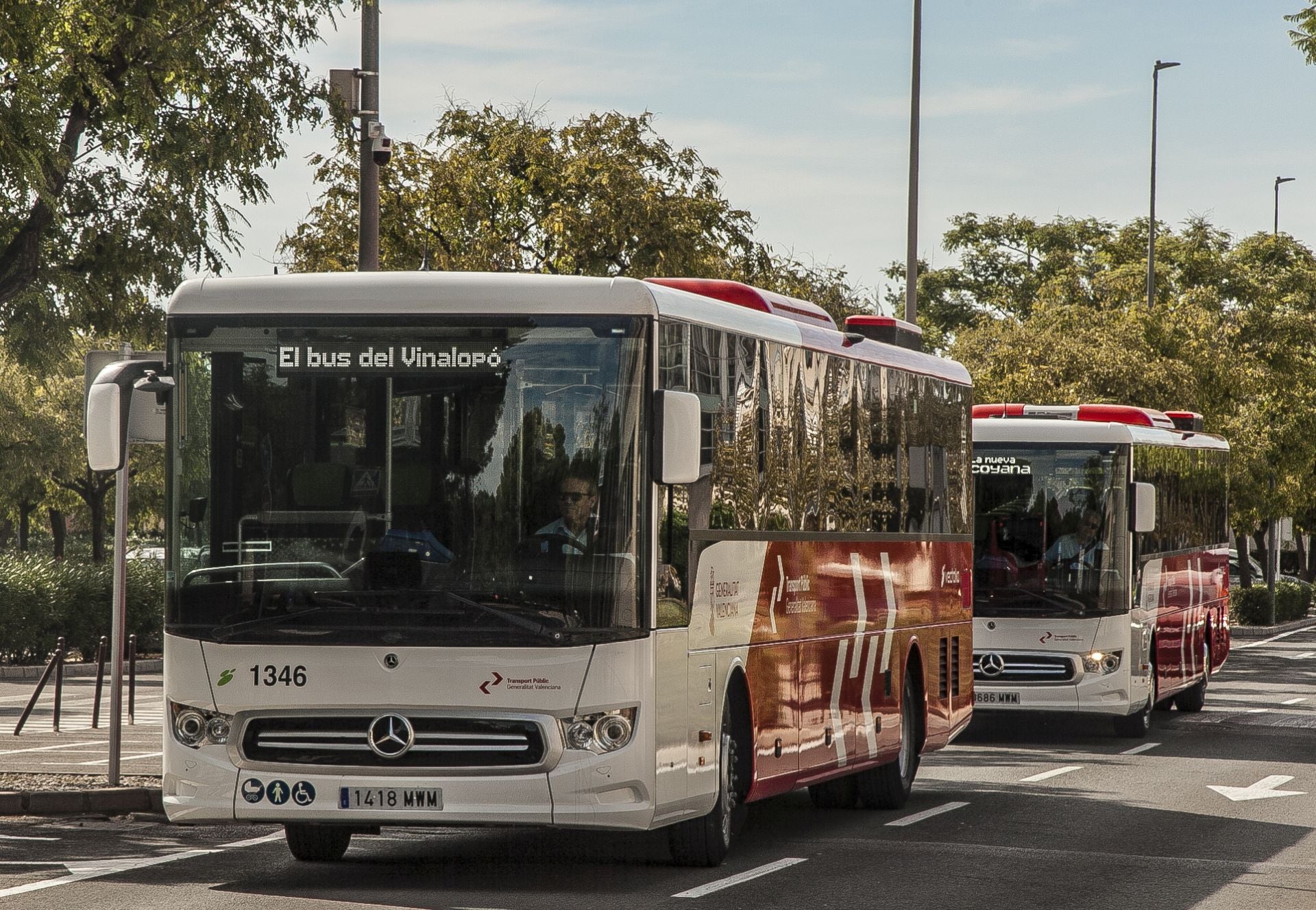 Nuevas conexiones de autobús en la Universidad de Alicante en el inicio del curso