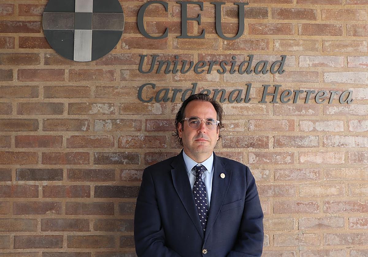 Álvaro Antón Antón, nuevo vicerrector de la Universidad CEU Cardenal Herra.
