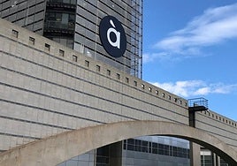 Redacción de À Punt en Castellón, cuyos profesionales fueron agredidos en Alcalà de Xivert.