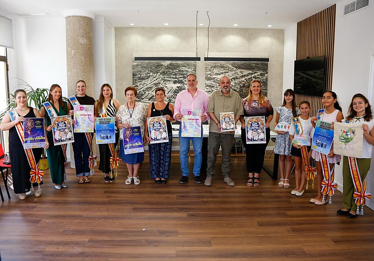 Presentación de las fiestas del Cristo de la Paz de Sant Joan.