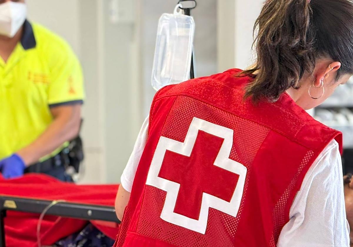 Personal de la Cruz Roja en una imagen de arcihivo.