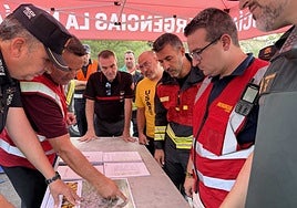 Imagen del PMA durante el simulacro