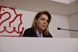 La portavoz del Consell, Susana Camarero.