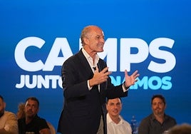 ¿Quién estuvo en el acto de Camps en Alicante?