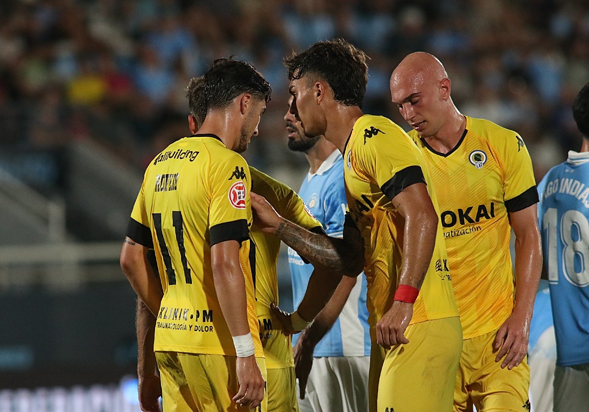 Unai Ropero y Bolo han sido dos de las grandes novedades de Torrecilla en la visita a Can Misses.