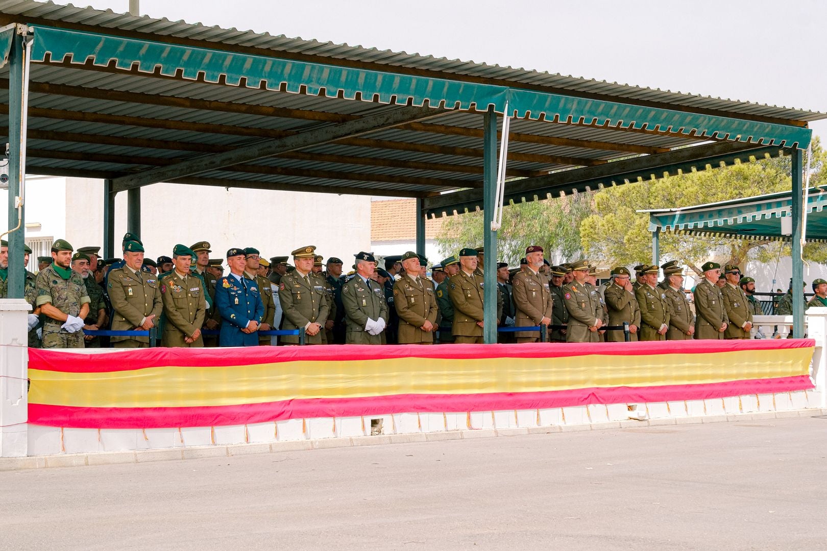 La toma de mando del nuevo líder del MOE, en imágenes