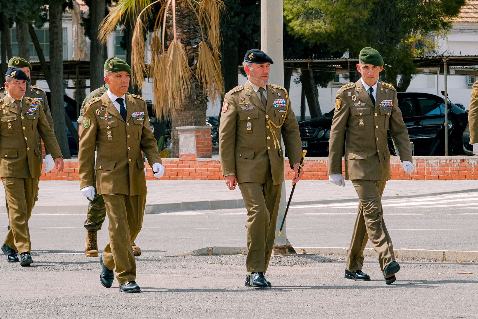 La toma de mando del nuevo líder del MOE, en imágenes