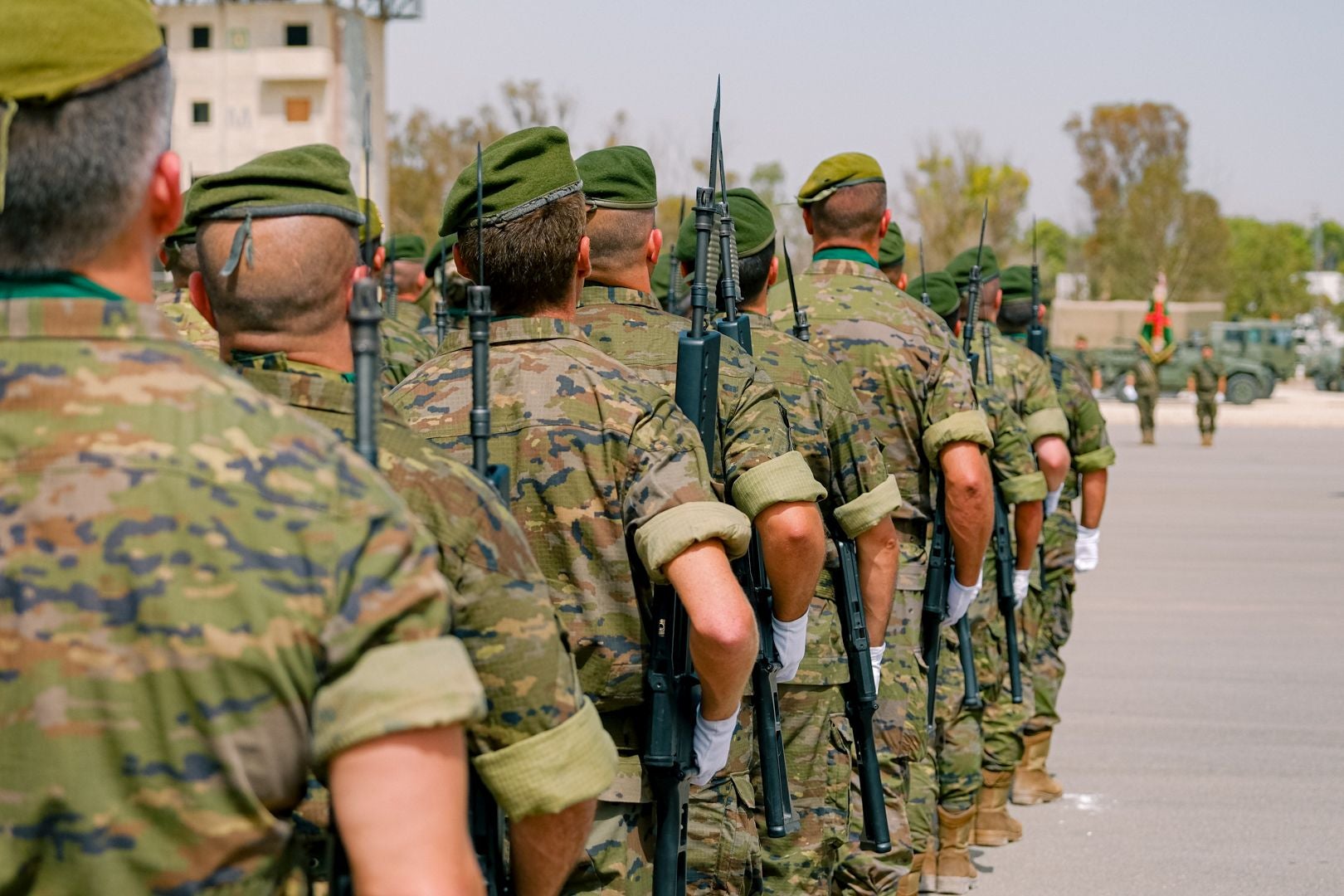 La toma de mando del nuevo líder del MOE, en imágenes
