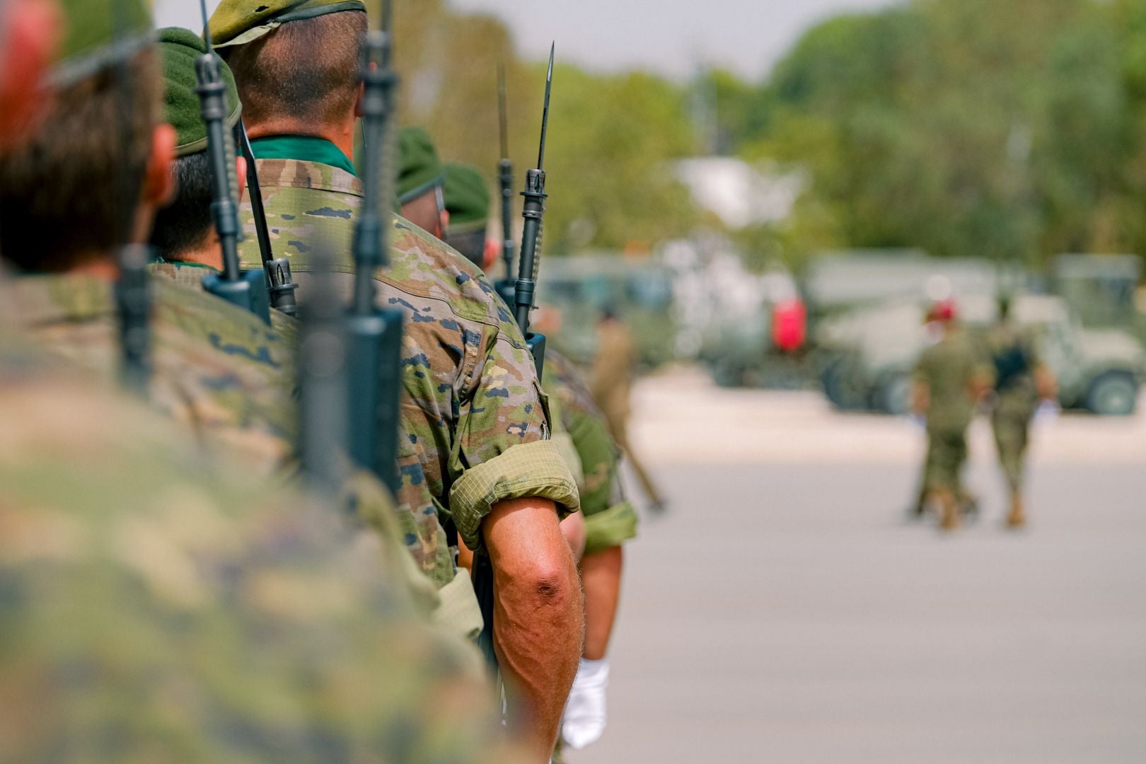 La toma de mando del nuevo líder del MOE, en imágenes