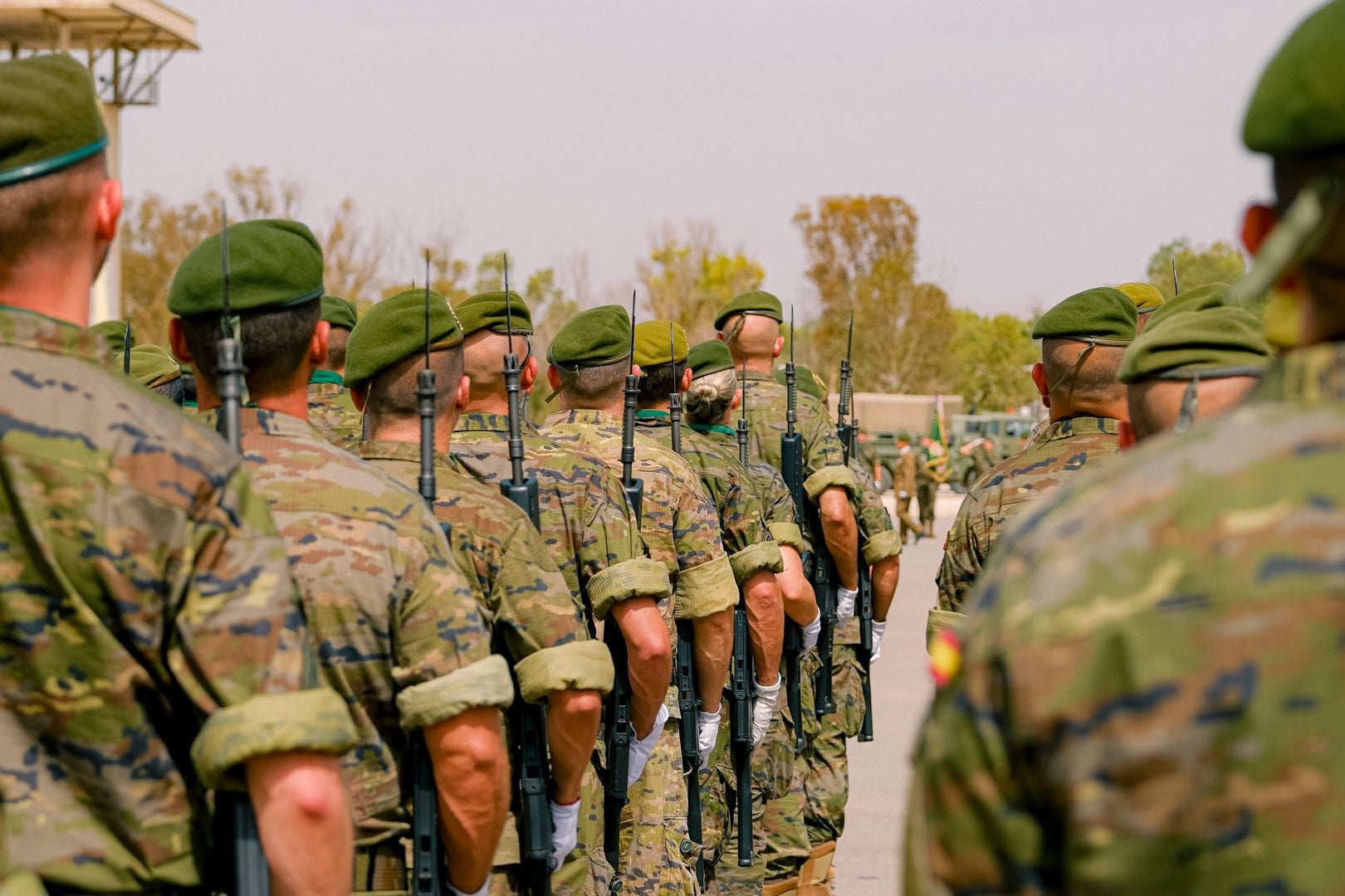 La toma de mando del nuevo líder del MOE, en imágenes